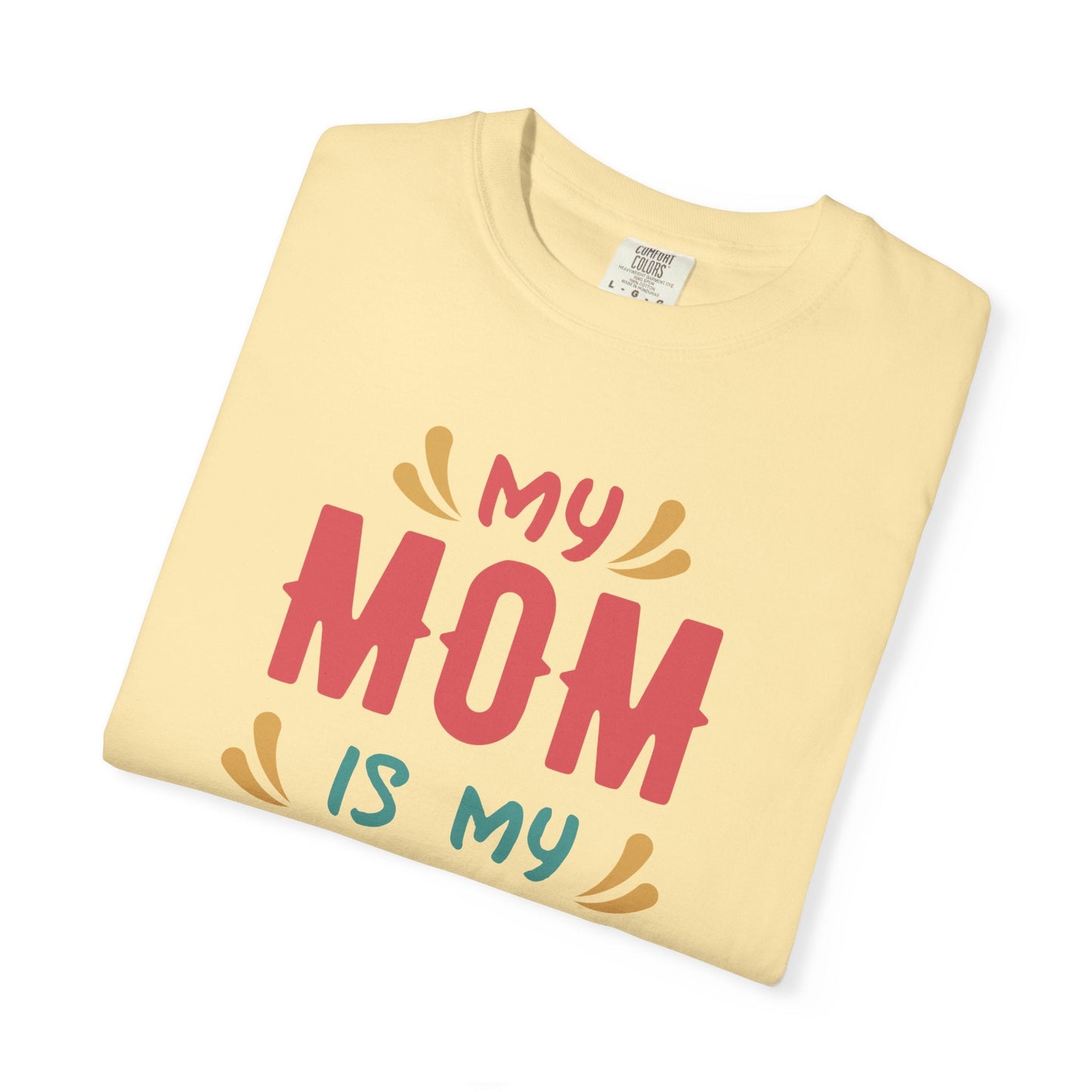 Mom T-shirt Mother's Day Mama Tee Unisex Comfort Colors Garment-Dyed Cotton h11