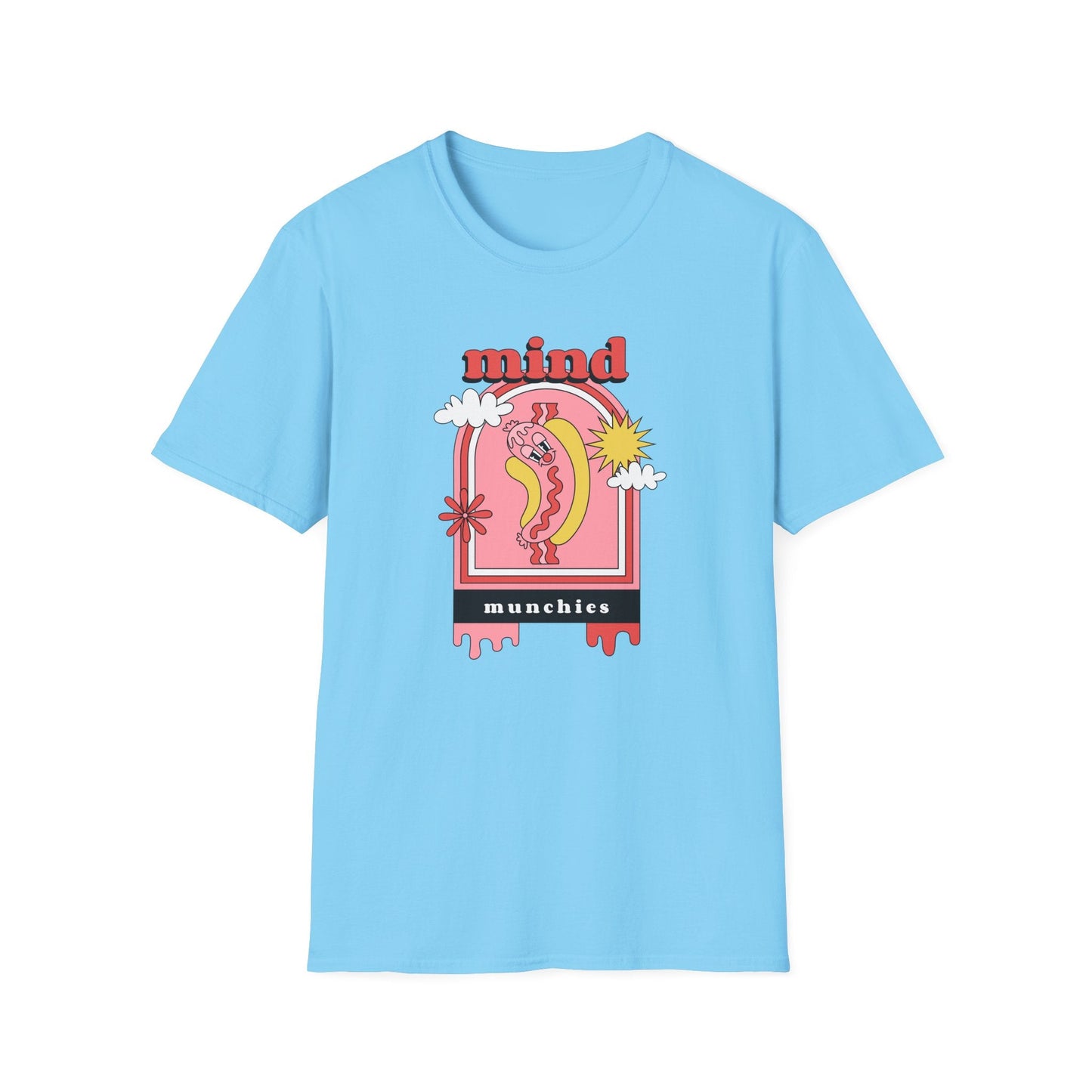 Funny Food T Shirt Unisex Softstyle Gildan 64000 100 Percent Ring Spun Cotton Lightweight Comfort