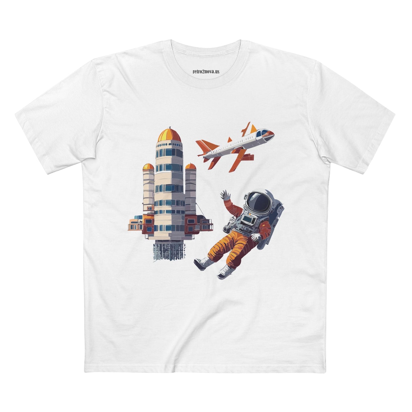 Cosmos Astronaut Shirt CS 17 Unisex Premium Cotton Tee With Original Art Design Edition