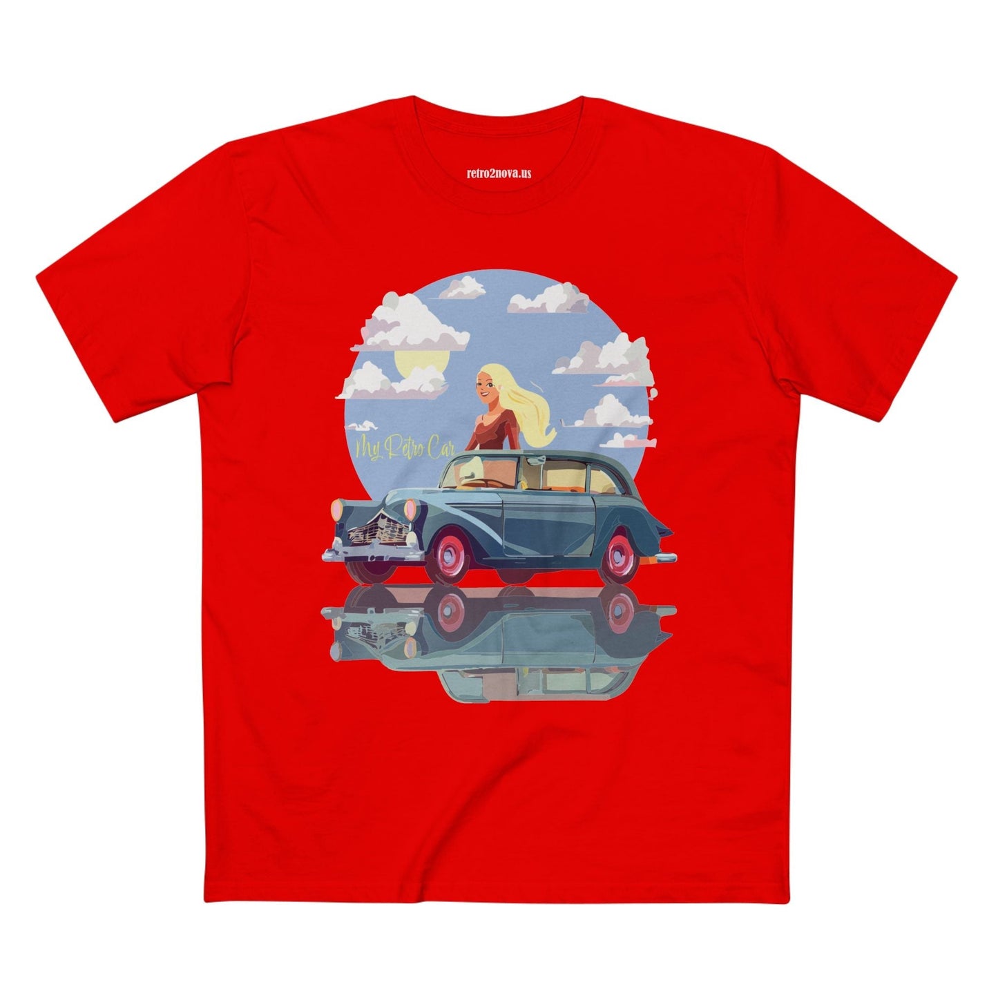 Retro Car Shirts Vintage Car Shirts RC 12 Unisex Premium Cotton Art Design Tee Collection