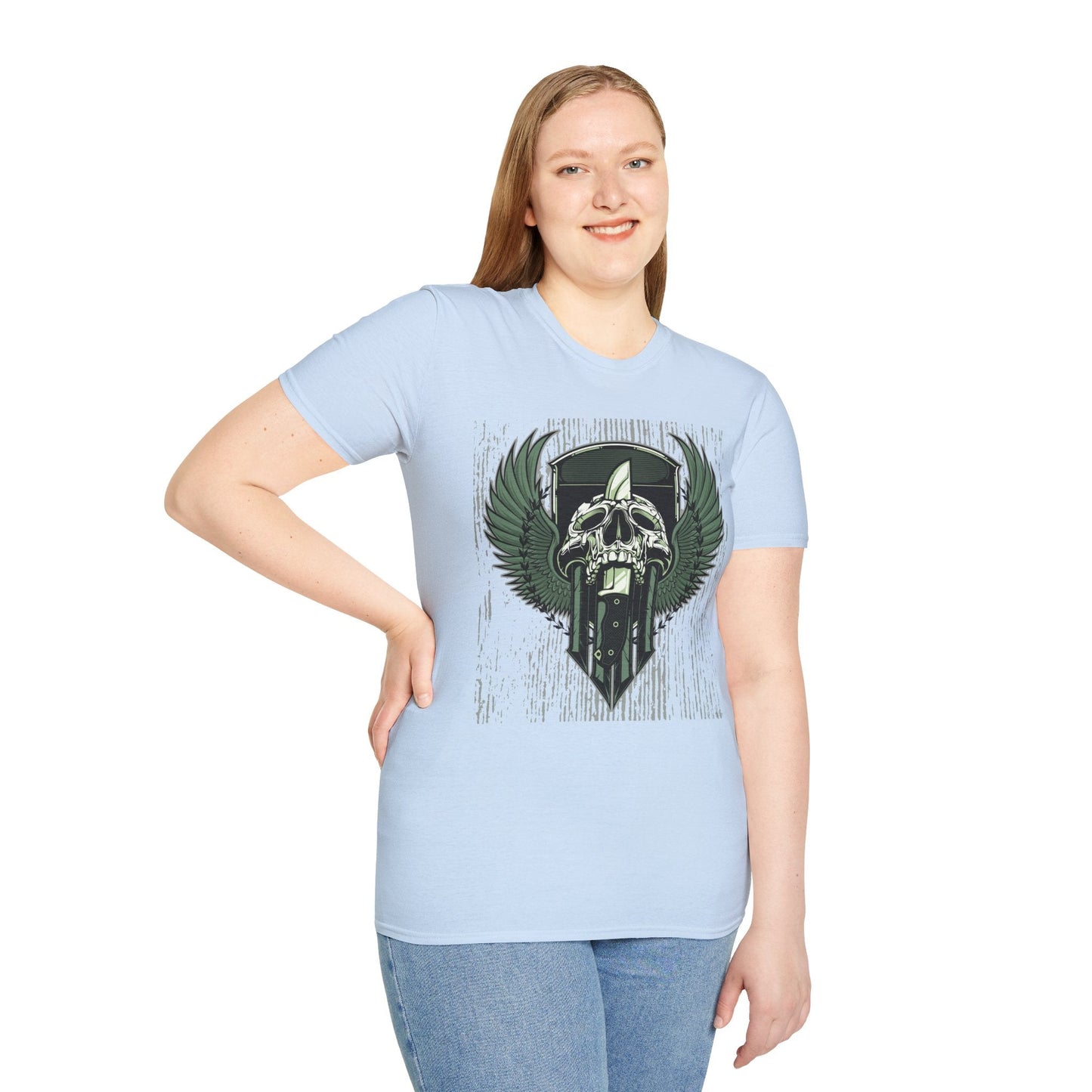 Art Graphic T Shirt Unisex Softstyle Gildan 64000 Cotton Tee With Graphic Design