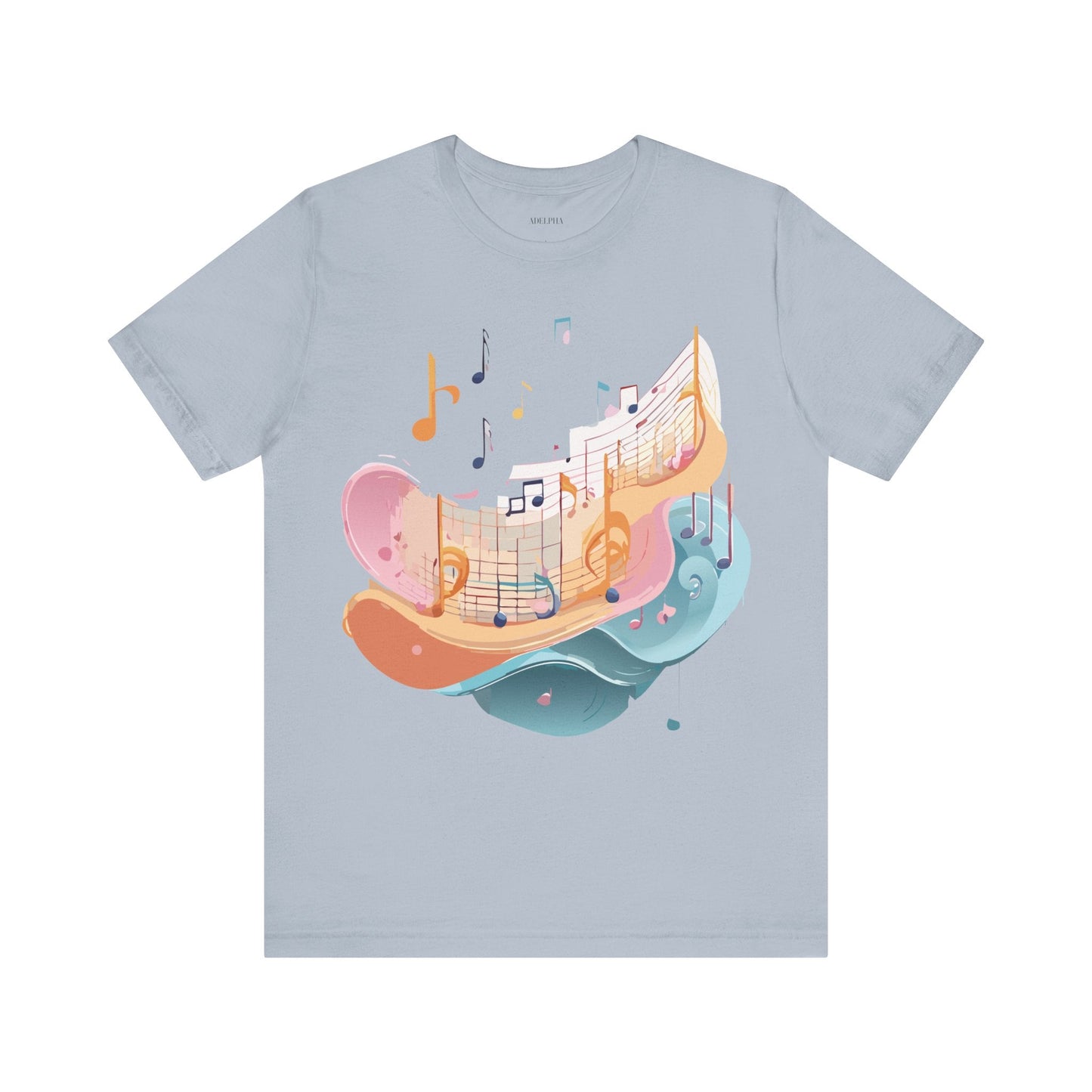 Adelpha Graphic Tee Unisex Jersey Short Sleeve Vintage Inspired Artwork Music T Shirt Casual Wear