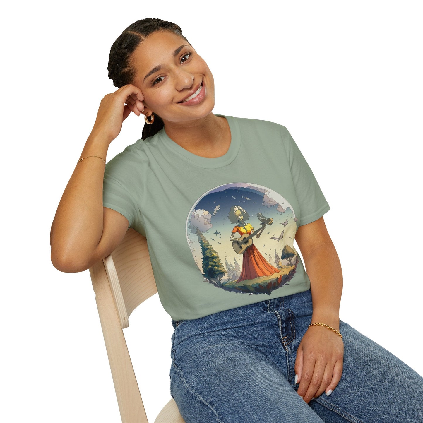 Womens T Shirts Ladies Graphic Tees Art Design Shirt Gildan Softstyle Tee Collection