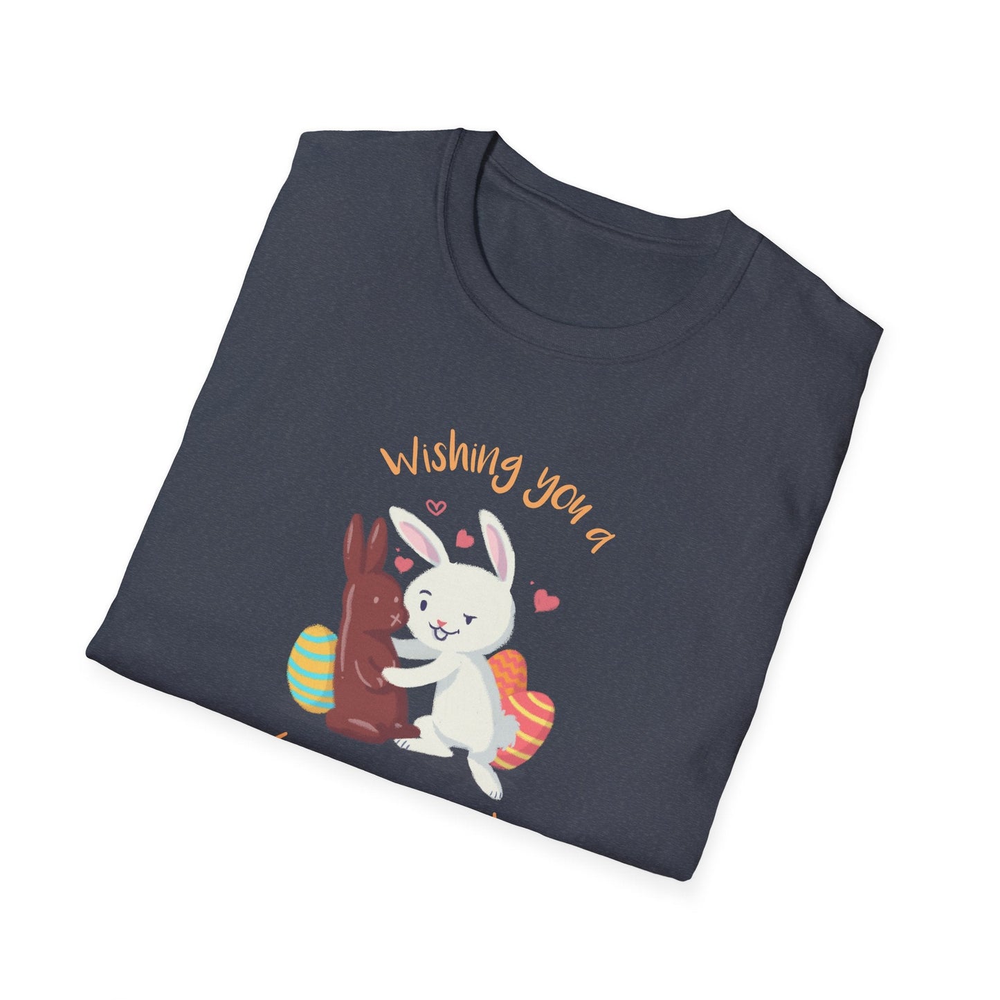 Easter Bunny T Shirt With Easter Signature And Prints Unisex Tee Design For All Occasions