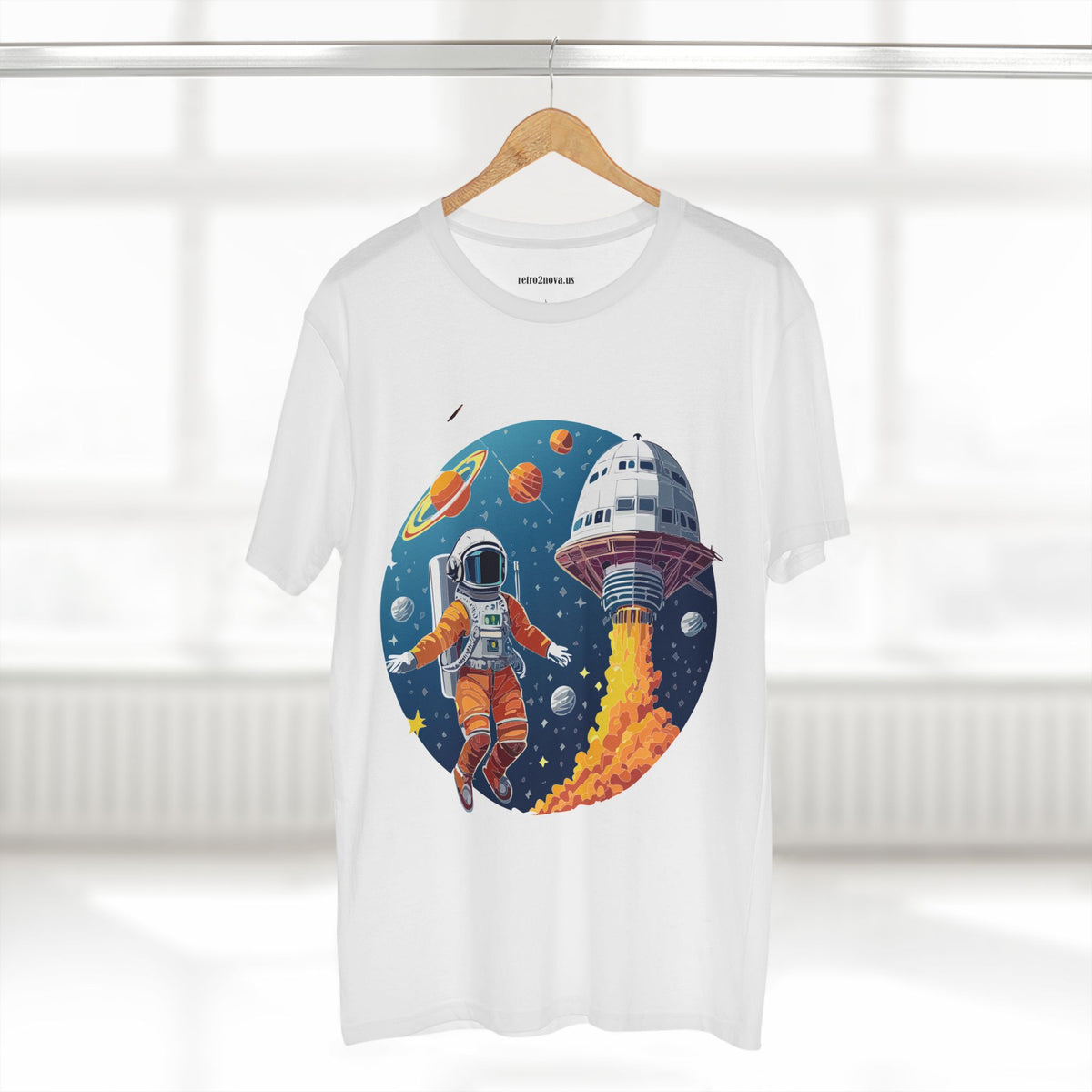 Cosmos Astronaut Graphic Tee Staple Unisex 100 Cotton Tee Shirt - CS-19