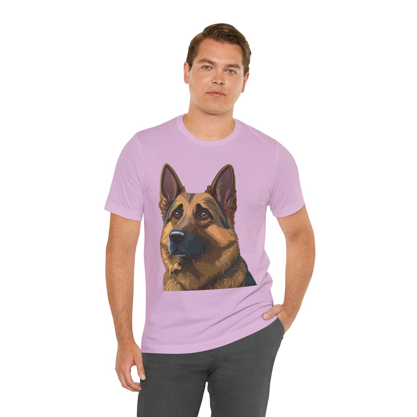 Unisex Animal Shirt With Art Design Tee Wild Animals Print Short Sleeve Comfort Tee