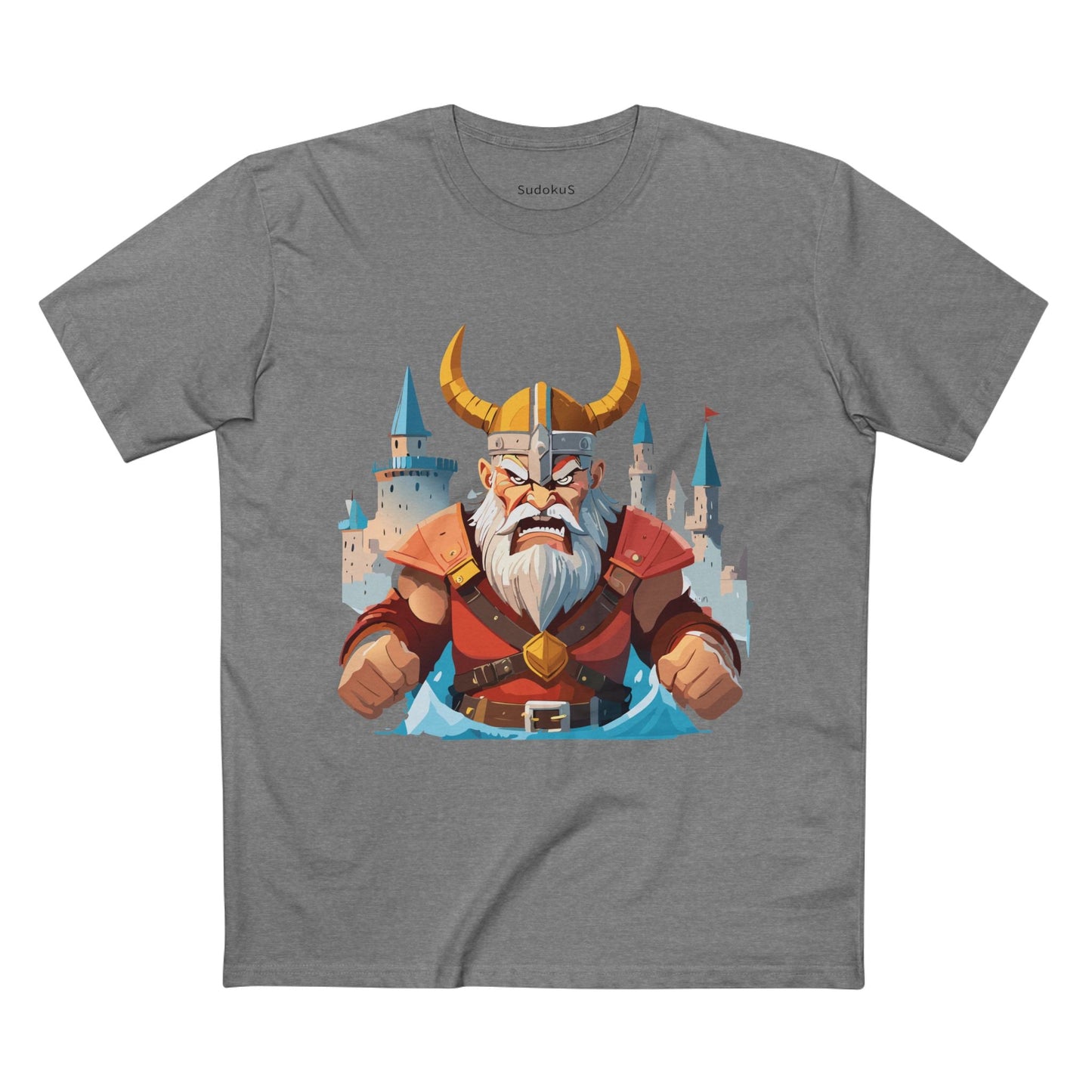 Viking Graphic Unisex 100 Cotton Staple Tee 15