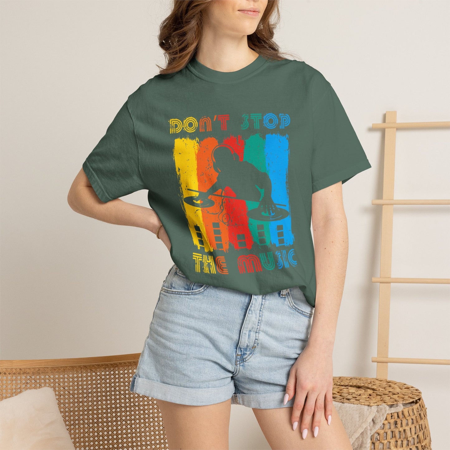 Music Graphic Design Unisex Cotton T-shirt 014