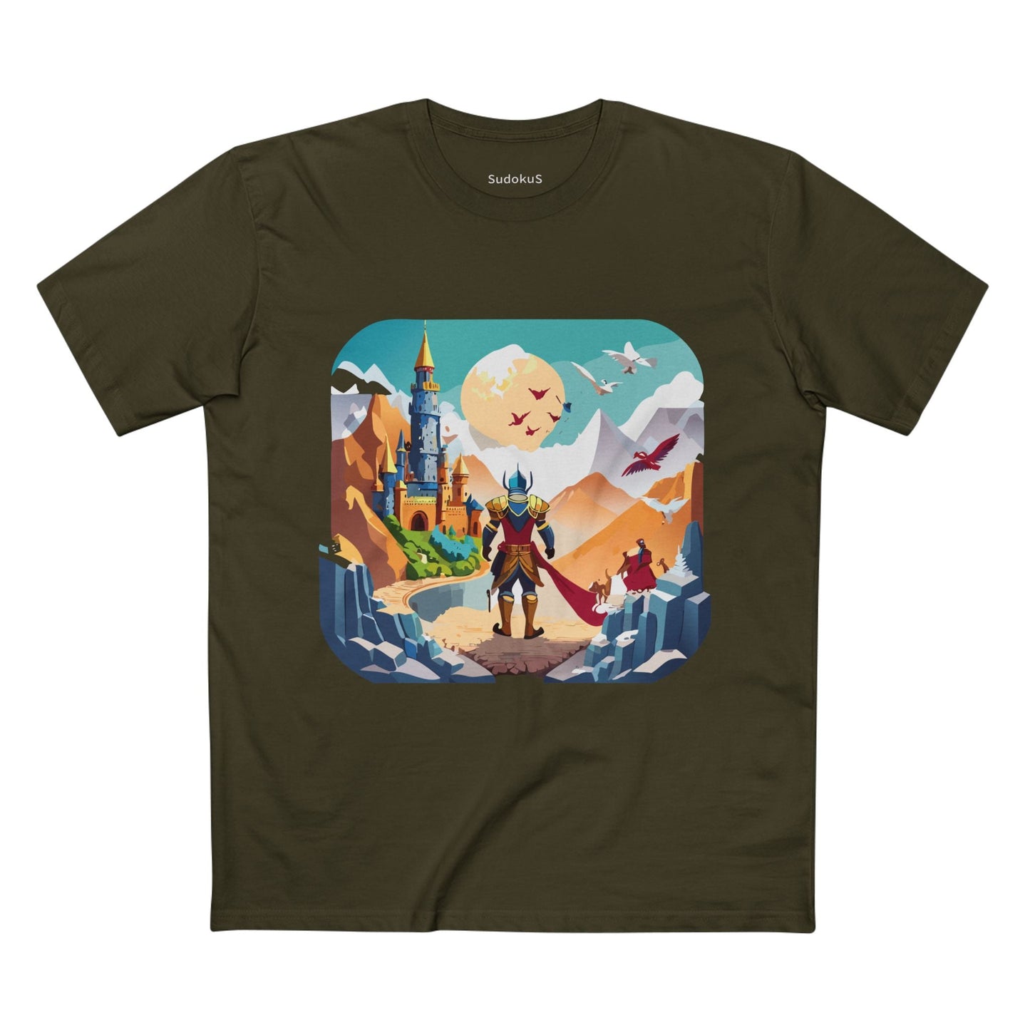 Adventures Graphic Unisex 100 Cotton Staple Tee 2