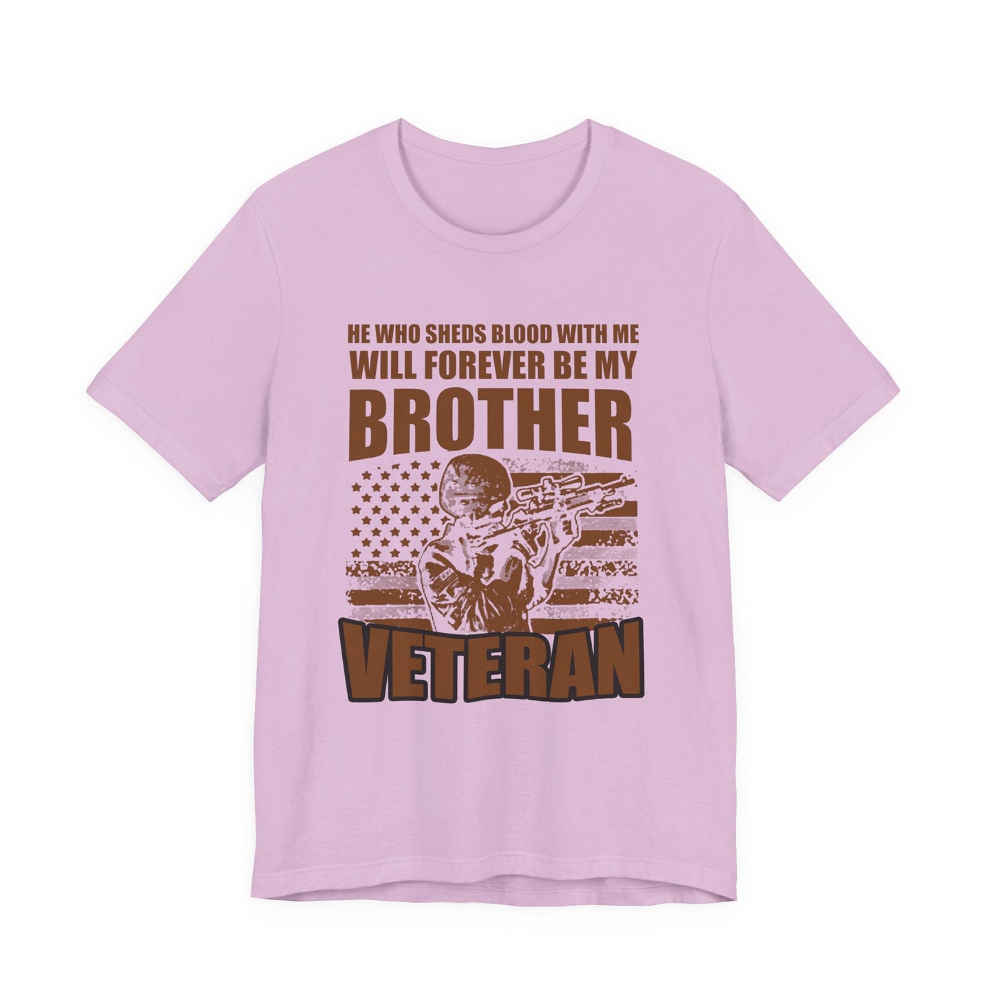 Army Veteran Patriotic Graphic Design Unisex Cotton T-Shirt v47