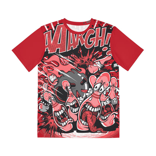 Be2 Fun Graphic T-Shirt, Art Design Poly Shirt, All Over Print Graphic Tee, Funny Print T-Shirt, Funny Game Tees