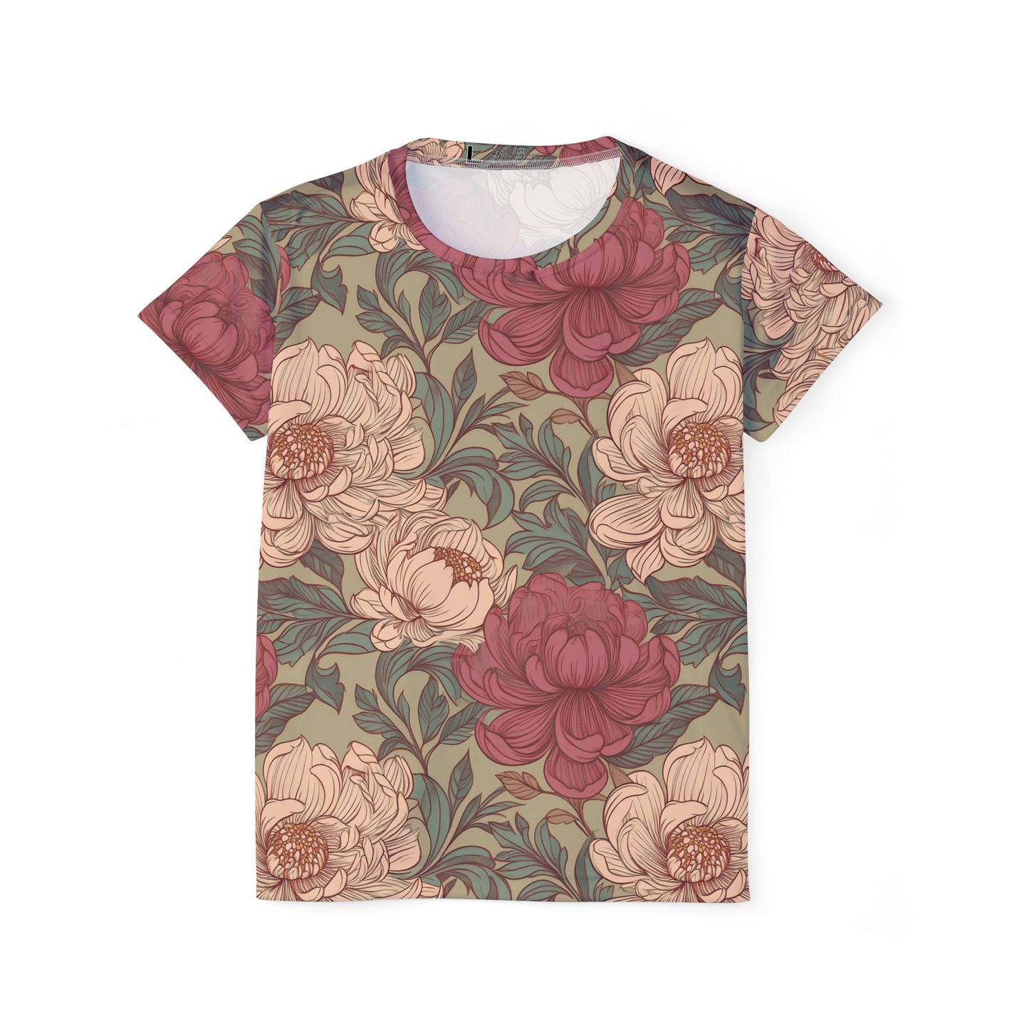 Floral Print Shirt, Shirt with Flowers