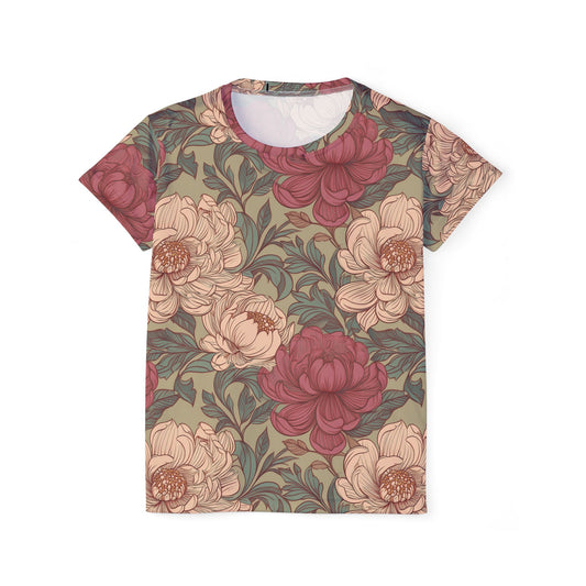 Floral Print Shirt, Shirt with Flowers