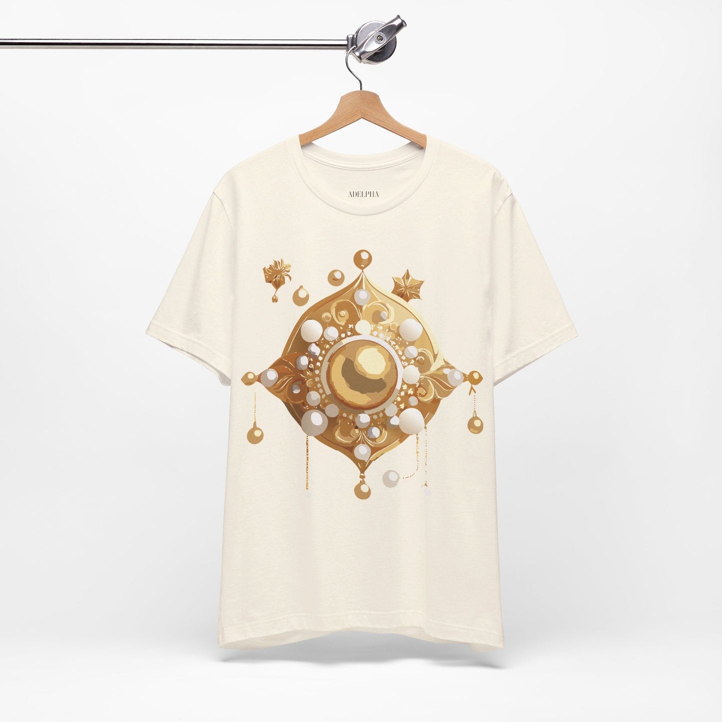 Jewelry Graphic Unisex 100 Cotton Vintage Treasure Art T-Shirt 32
