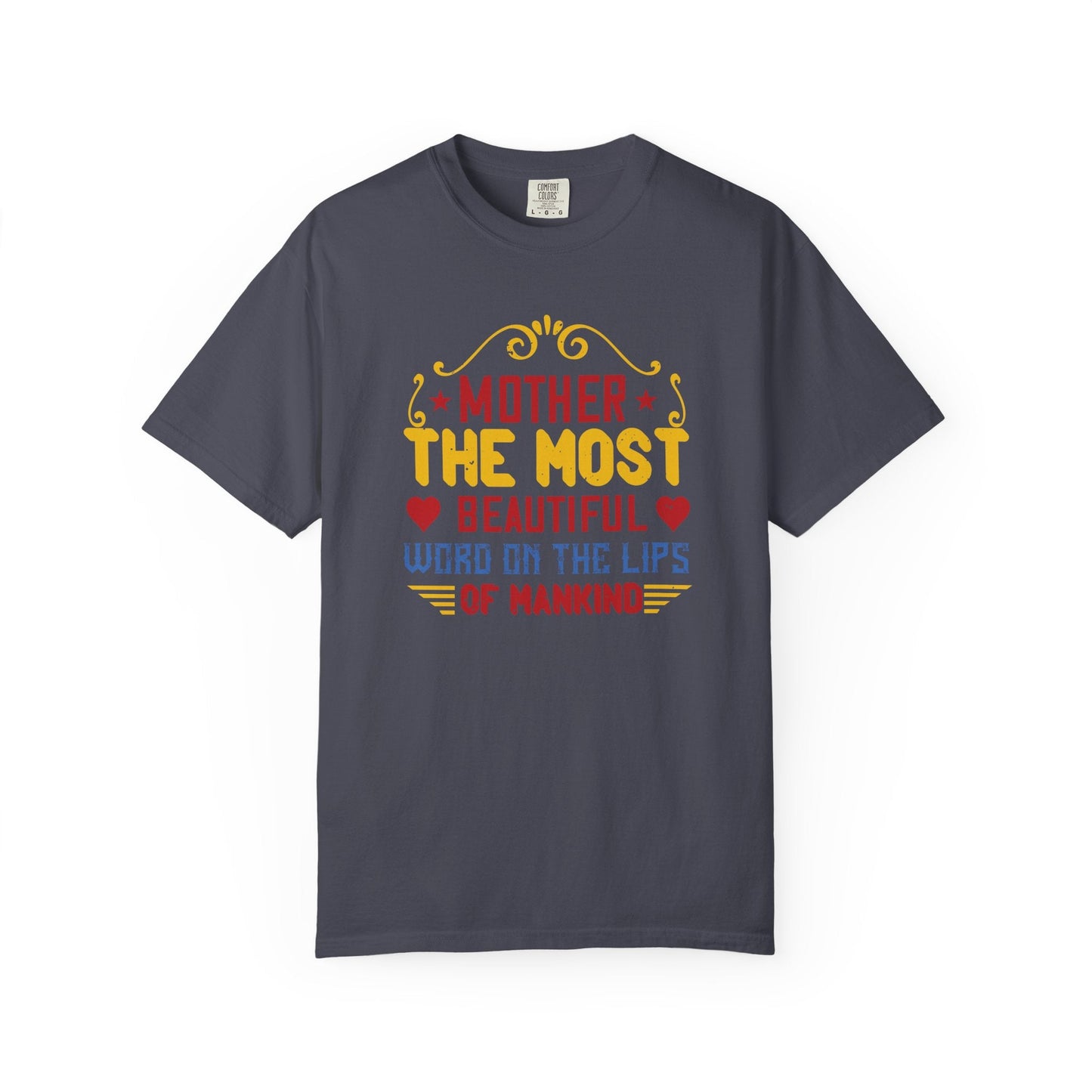 Mom T-shirt Mother Day Mama Tee Unisex Comfort Colors Garment-Dyed Cotton h84