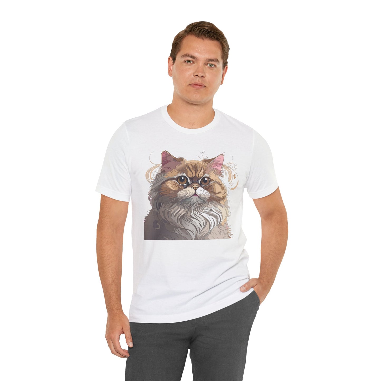 Unisex Animal Shirt With Animals Art Design Tee Short Sleeve Wildlife Print Tee Collection