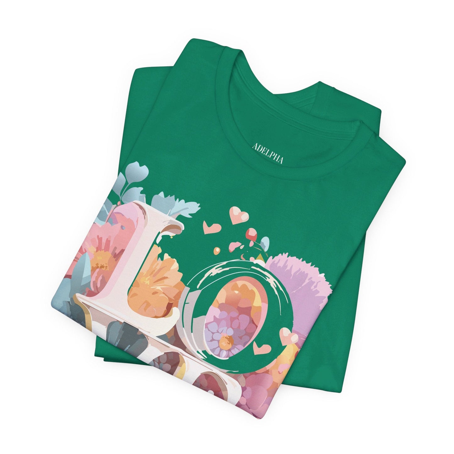 Valentine Graphic Tee Unisex Jersey Short Sleeve Art Design By Adelpha Vintage Artwork