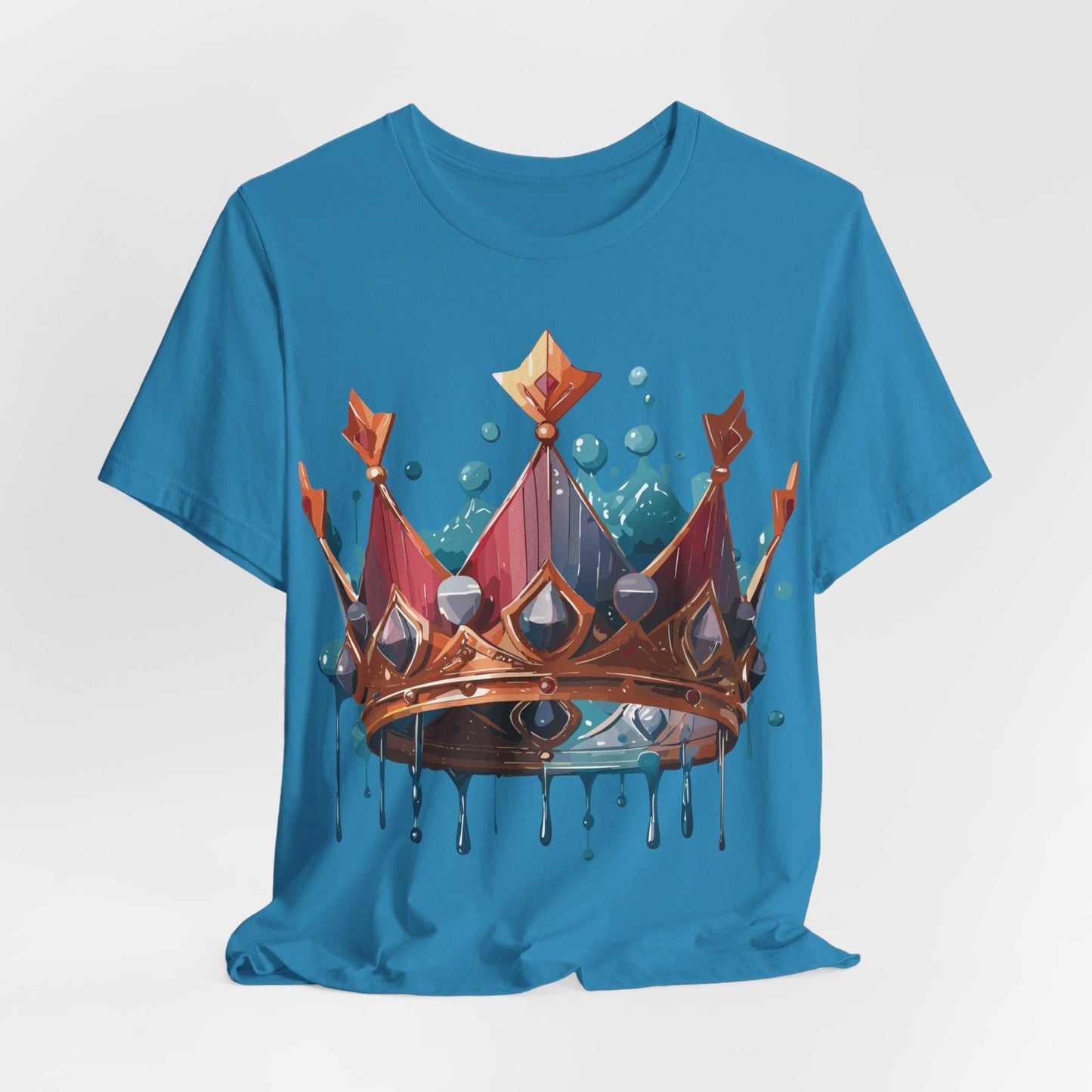 Crown Graphic Unisex 100 Cotton Vintage Artwork Tee 7