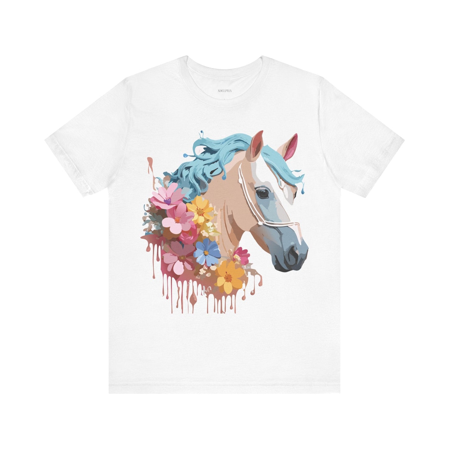 Horse Graphic Unisex 100 Cotton Vintage Animal Art T-Shirt 17