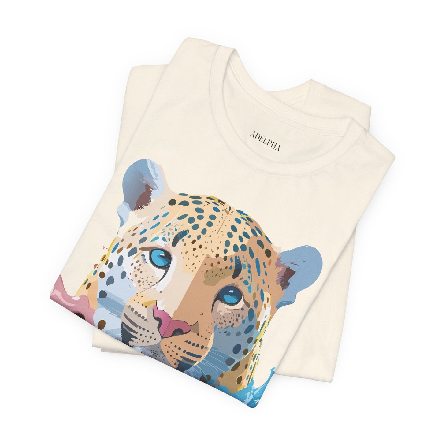 Adelpha Cheetah Graphic T Shirt Unisex Jersey Short Sleeve Vintage Art Tee