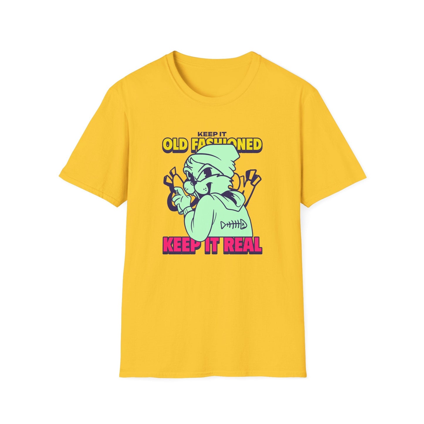Funny Animals Tees Unisex T Shirt Gildan Softstyle 64000 100 Percent Ring Spun Cotton