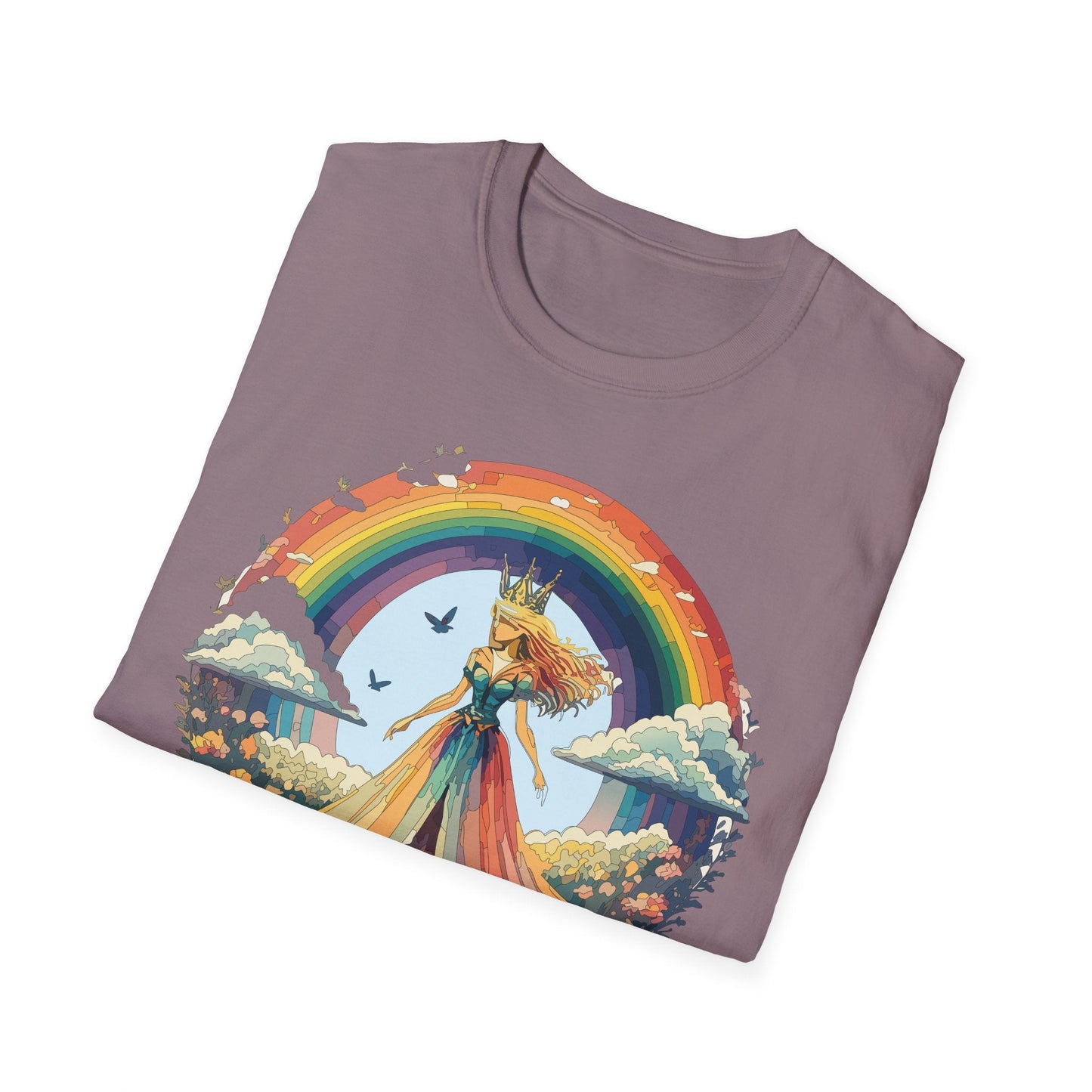 Womens Graphic T Shirt Art Design Tee Softstyle 64000 Unisex Lightweight Cotton Fabric