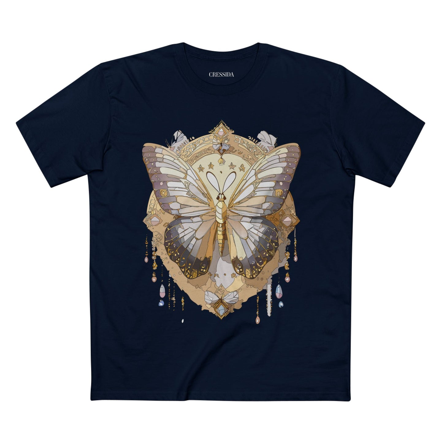 Butterfly Graphic Design Unisex 100 Cotton Tee 4