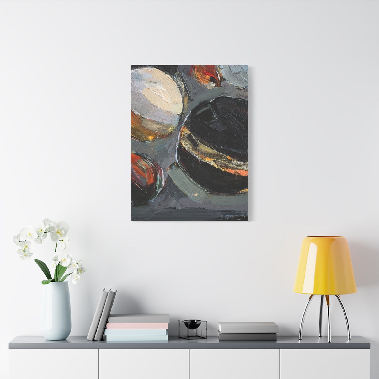 Abstract Oil Painting Print Canvas 20x24,20x30,24x30 24x32,24x36,30x40 32x48,36x48,40x60 Pine-Wood Inner Frame ABS-71