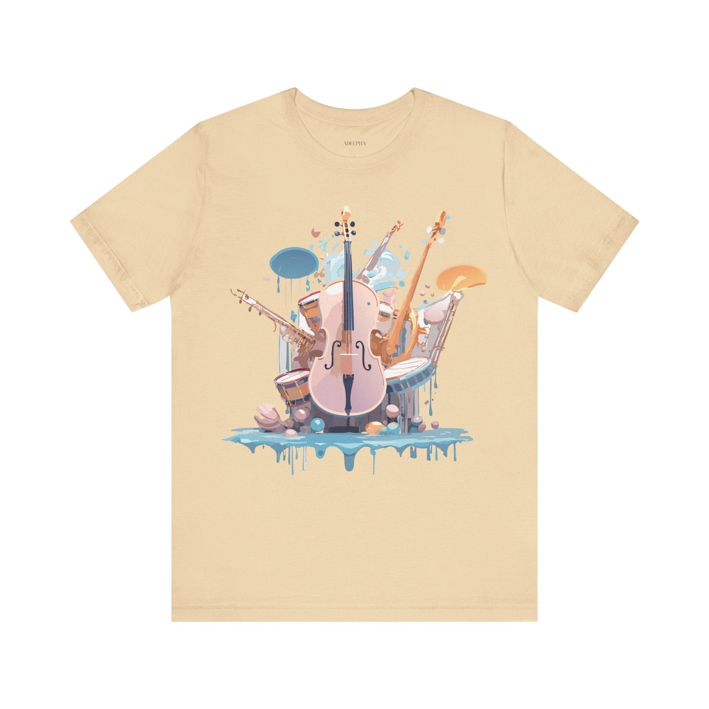 Adelpha Vintage Inspired Graphic Tee Unisex Jersey Short Sleeve Art Design Shirt