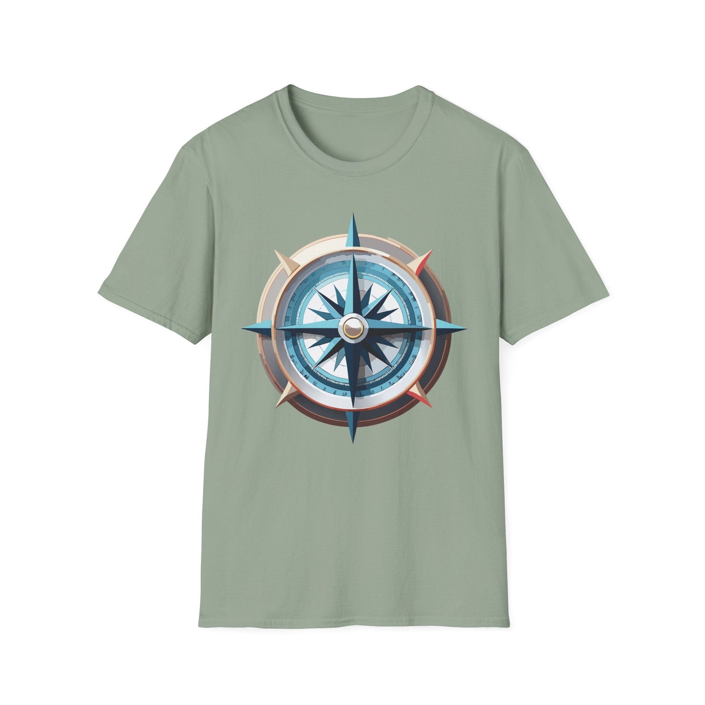 Compass Navigator Graphic Tee Unisex 100 Cotton 18