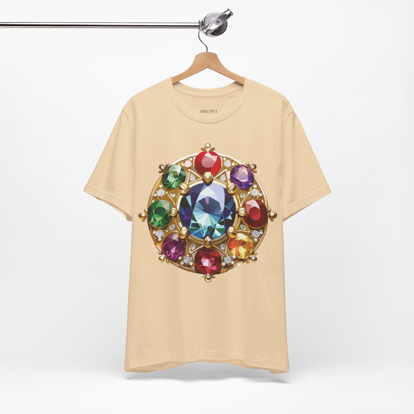 Jewelry Graphic Unisex 100 Cotton Vintage Treasure Art T-Shirt 40