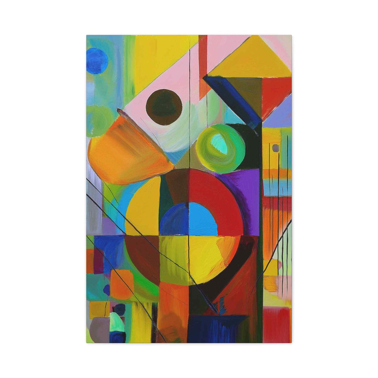 Abstract Painting Print Canvas 20x24,20x30,20x60,24x30,24x32,24x36,30x40,32x48,36x48,40x60 Pine-Wood Inner Frame ABS-1