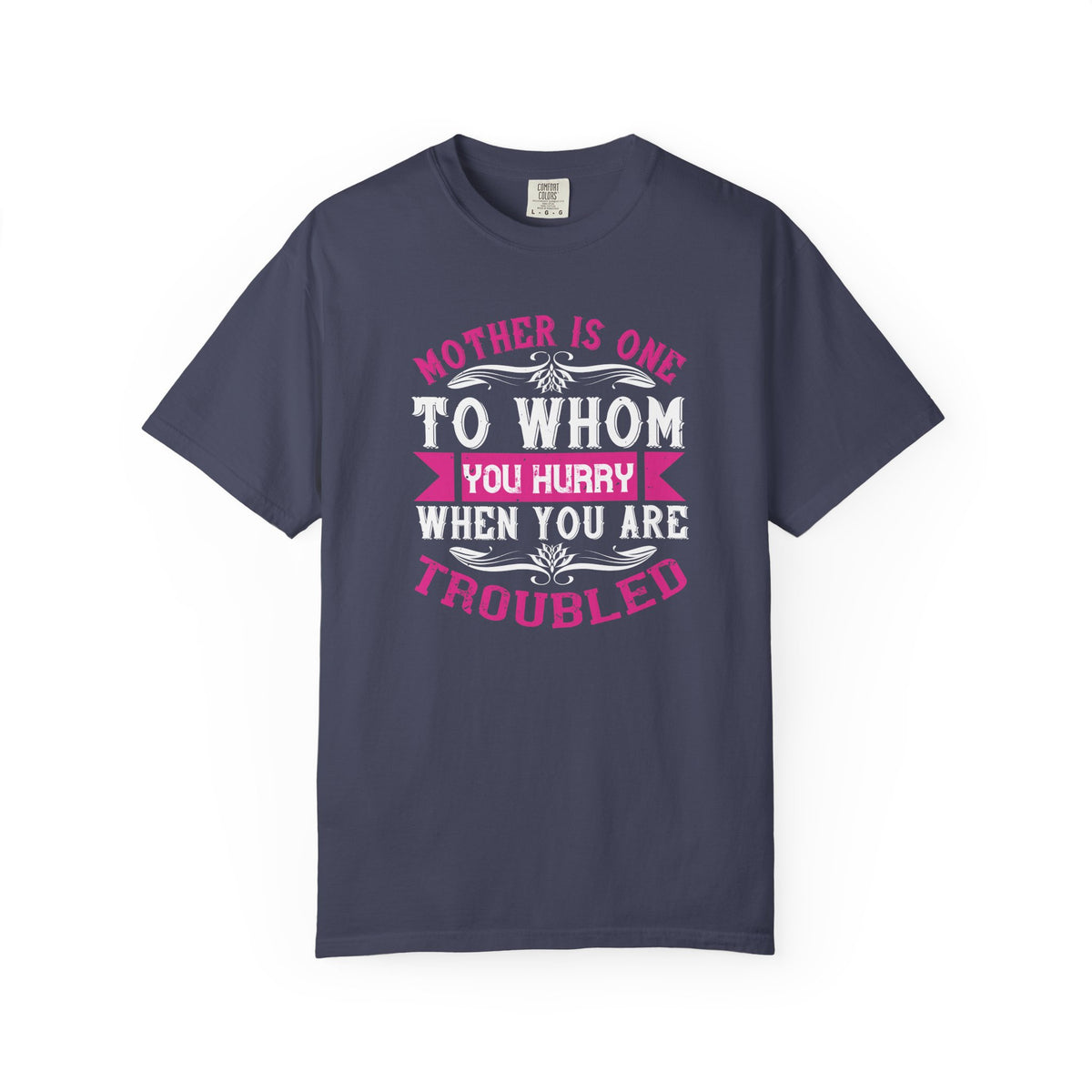 Mom T-shirt Mother Day Mama Tee Unisex Comfort Colors Garment-Dyed Cotton h82