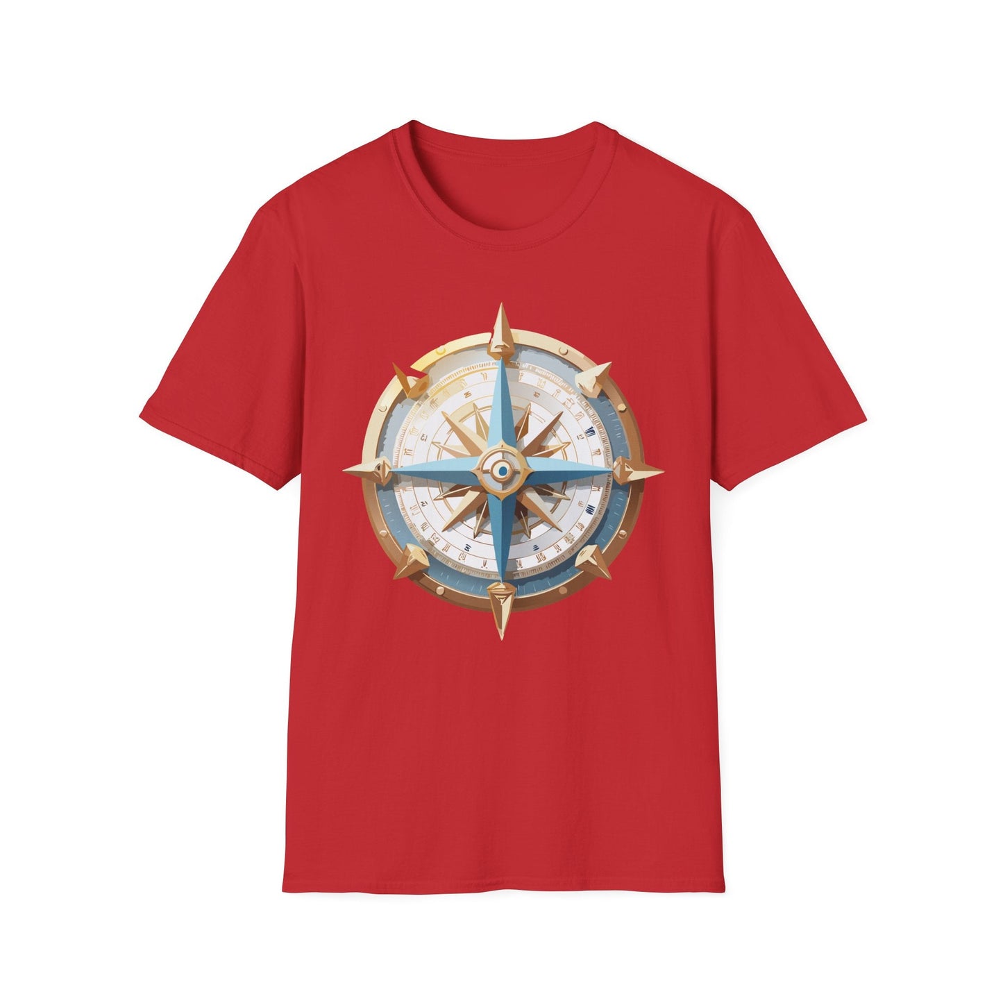 Compass Navigator Graphic Tee Unisex 100 Cotton 27