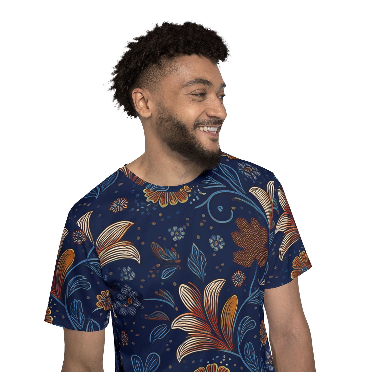 Unisex Floral Shirt, Floral Tee Shirt, Floral T-Shirt, T Shirt with Flowers 20