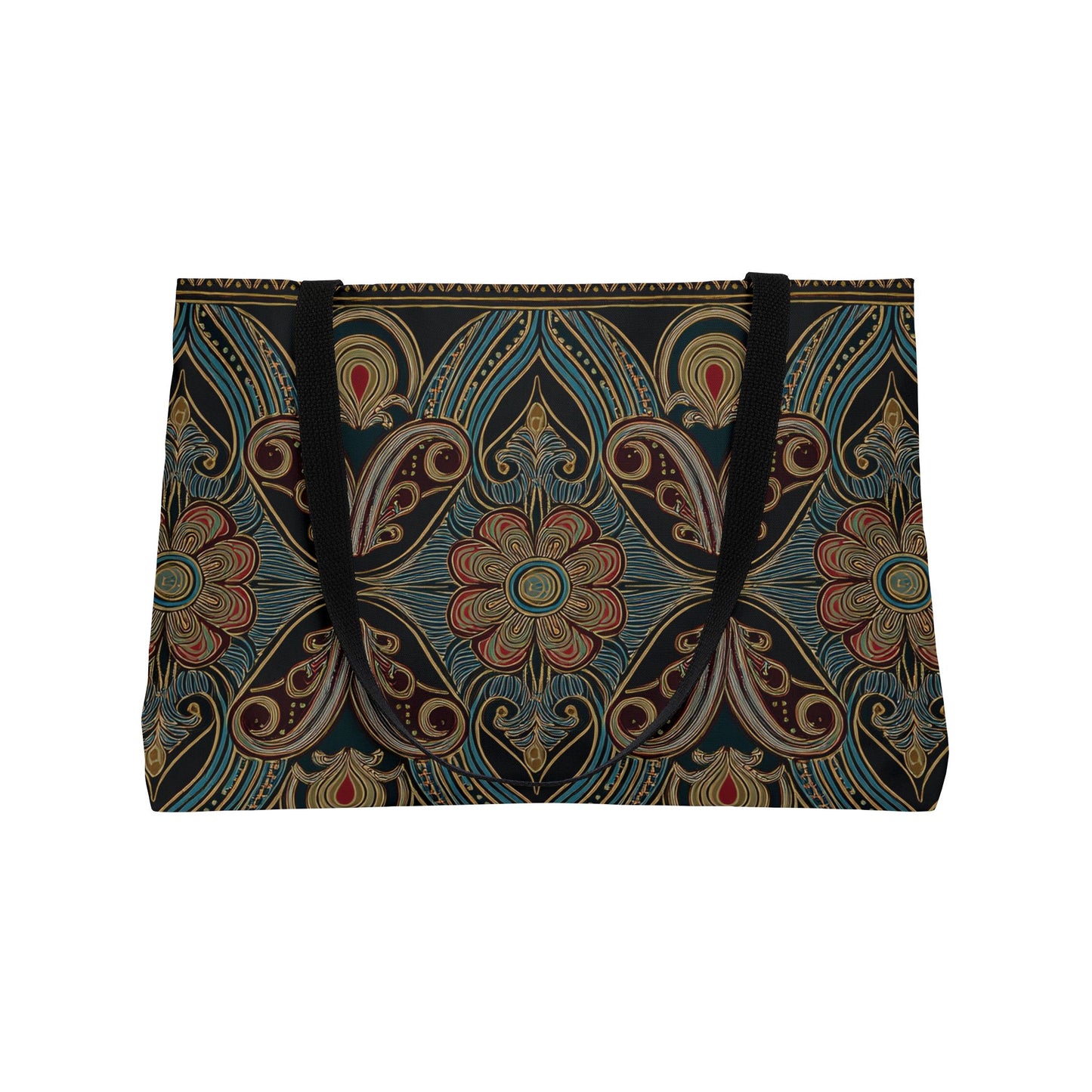 Ornament Print Big Bag High-Quality 100% Spun Poly 24x13 Canvas Art Bag OR-24