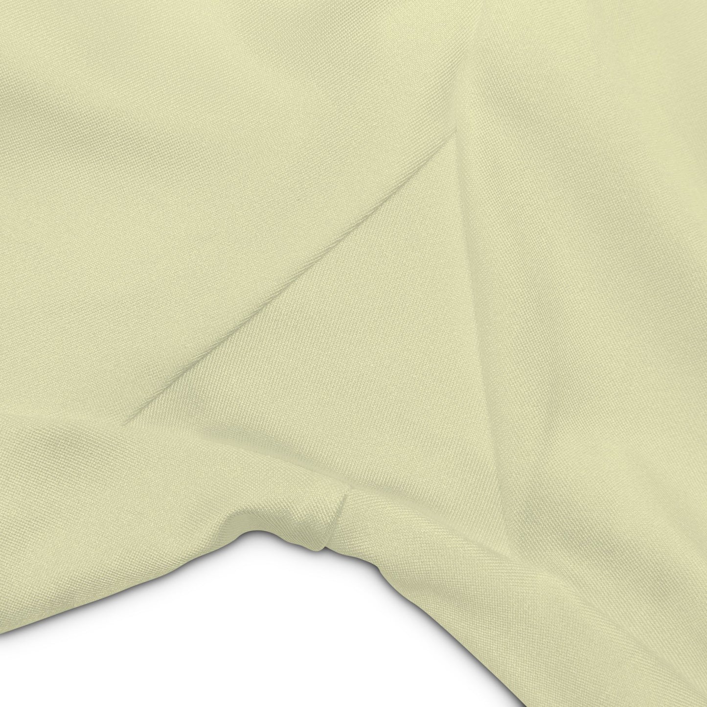 Pale Yellow Women's High-Waist Workout Shorts — Lightweight Lemon Activewear
