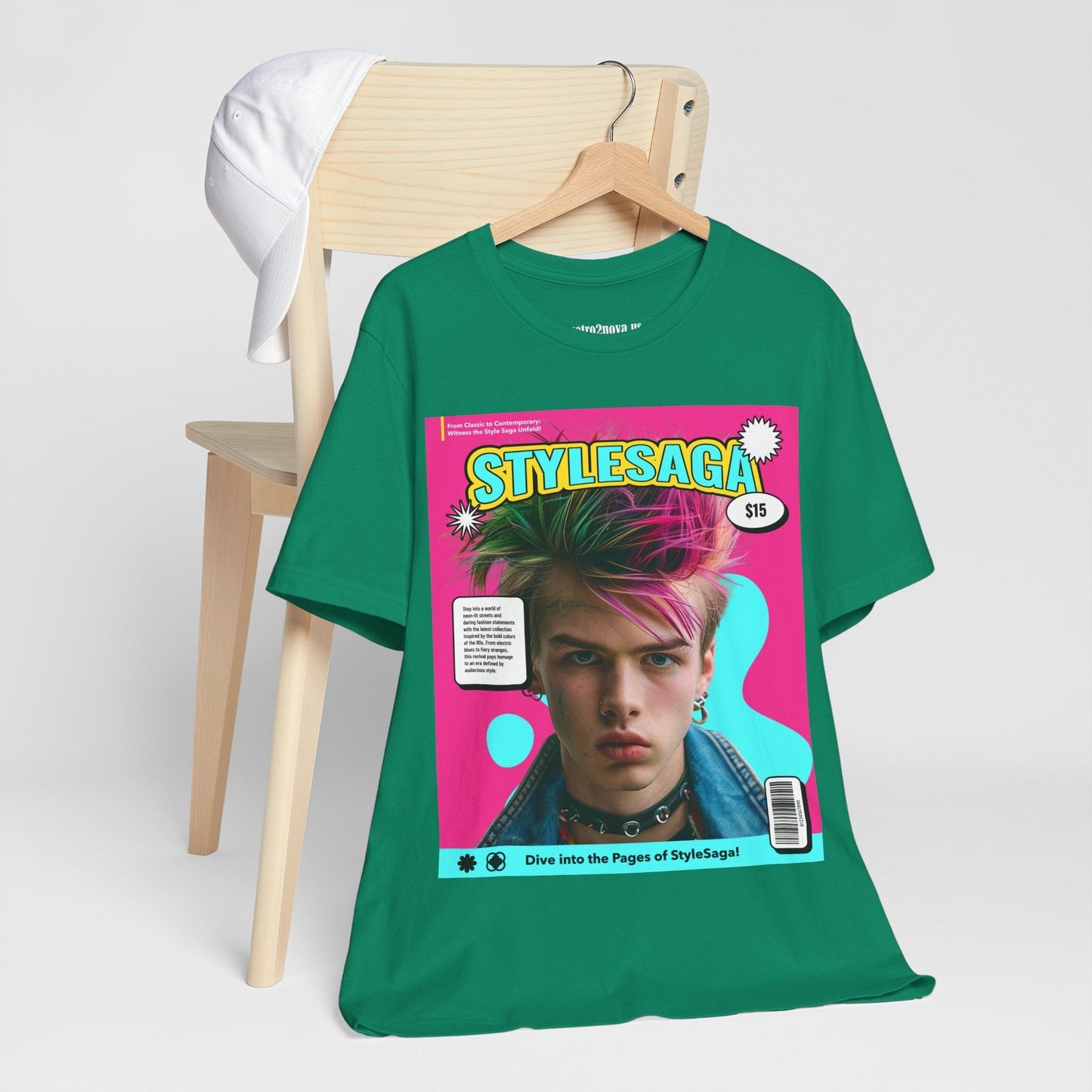 Magazine Cover Shirt Unisex Jersey Short Sleeve Tee Lightweight 4.2 Oz