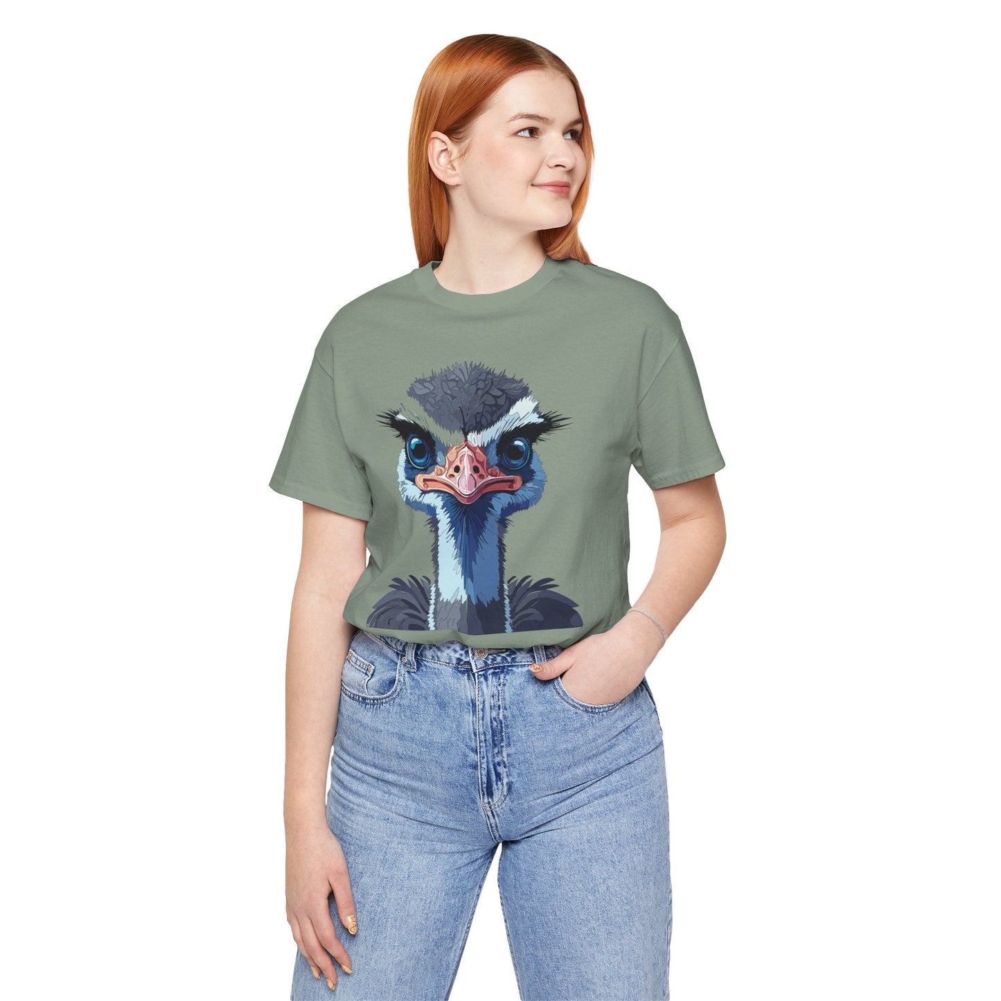 Unisex Animal Shirt With Animals Art Design Tee Shirt Wild Animals Graphic Tee Artwork