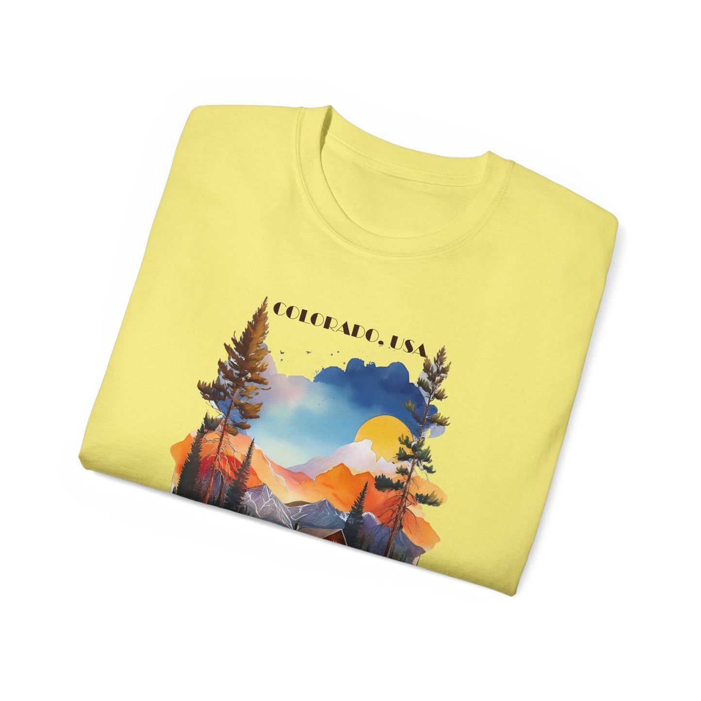 Colorado Graphic Unisex Cotton T‑Shirt 2