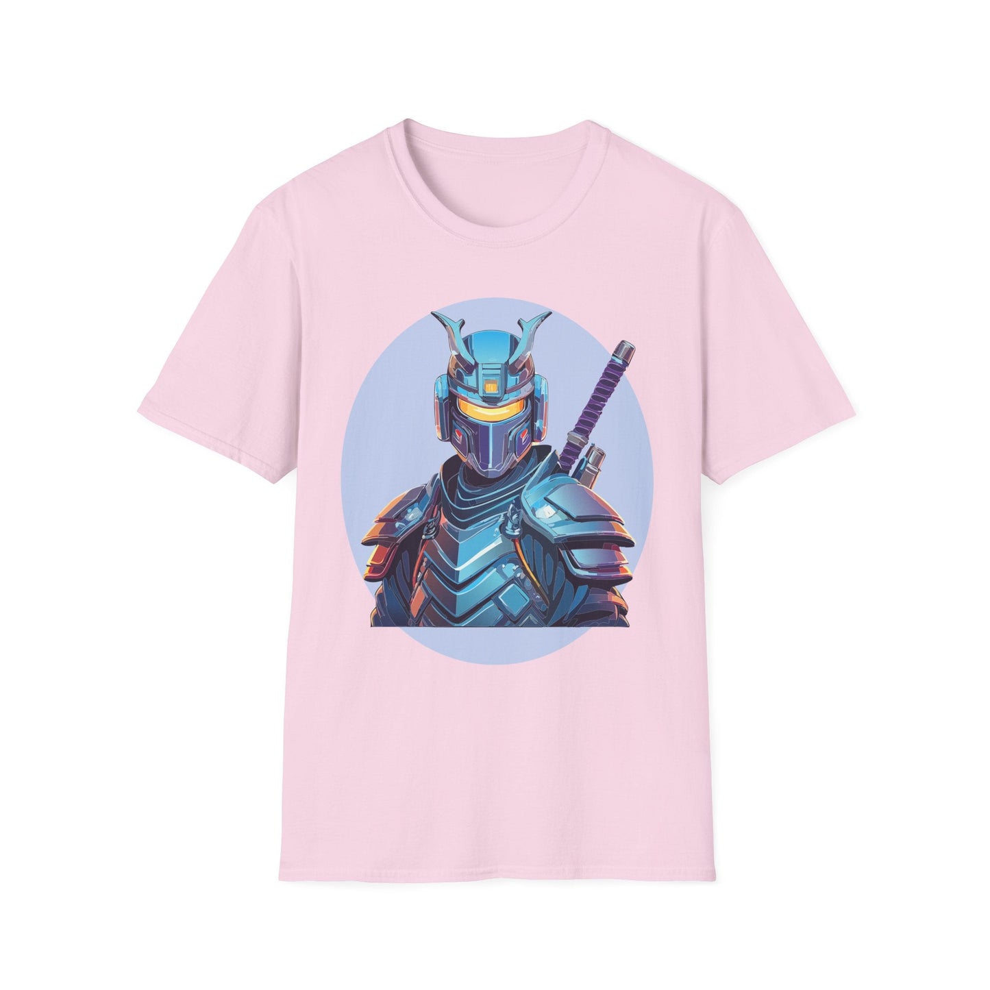 Samurai Shirt Unisex Softstyle Tee 64000 Gildan 100 Percent Ring Spun Cotton Comfort Fit