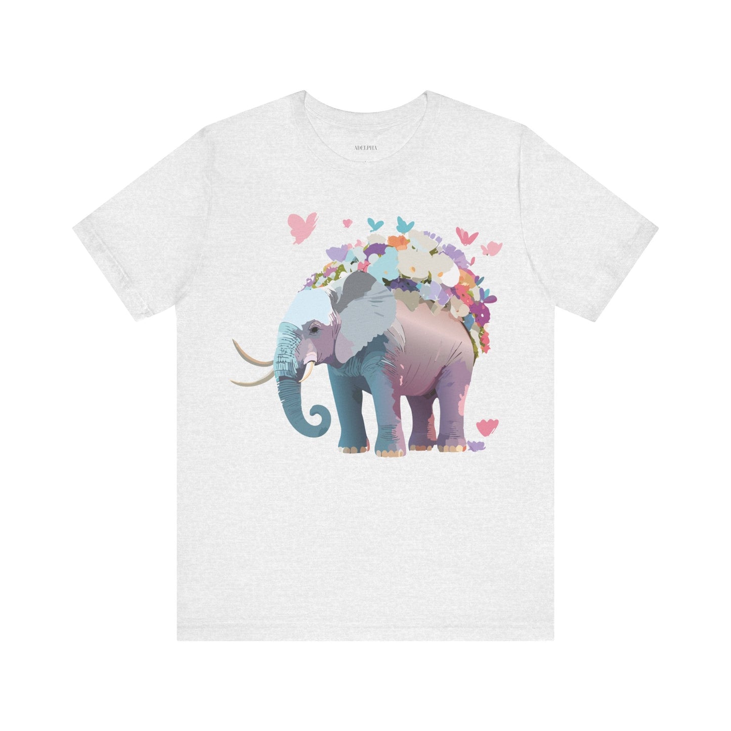 Elephant Graphic Unisex 100 Cotton Jersey Vintage Art Design Tee 15