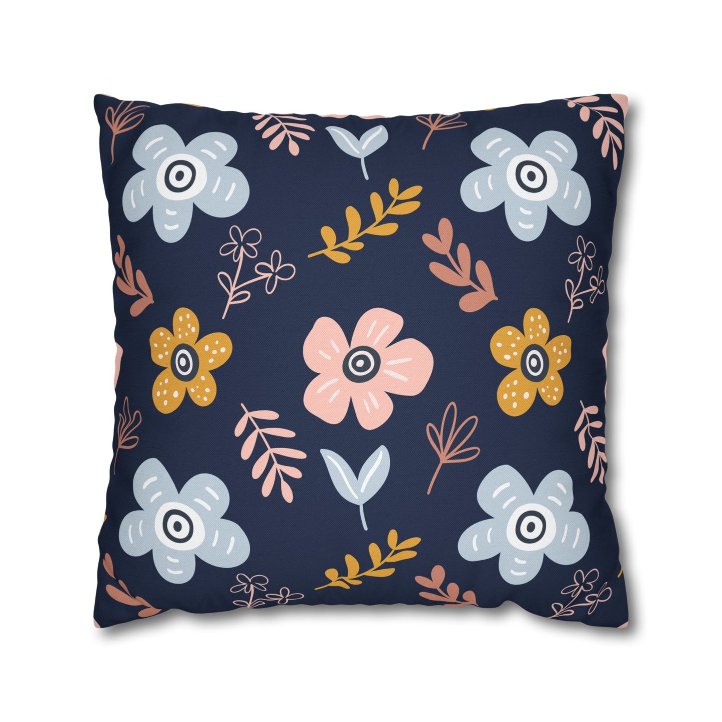 Floral Poly Pillowcase