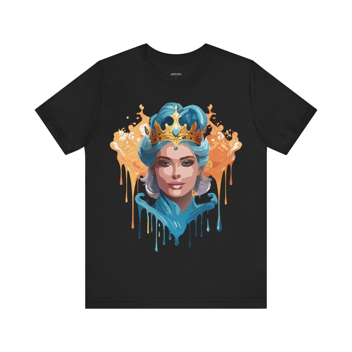 Queen Graphic Tee Unisex Jersey Short Sleeve Premium Quality Adelpha Vintage Inspired Artwork