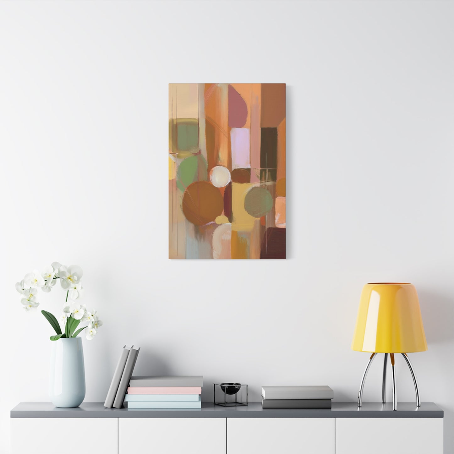 Abstract Geometric Painting Print Canvas 20x24,20x30,24x30 24x32,24x36,30x40 32x48,36x48,40x60 Pine-Wood Inner Frame ABS-53