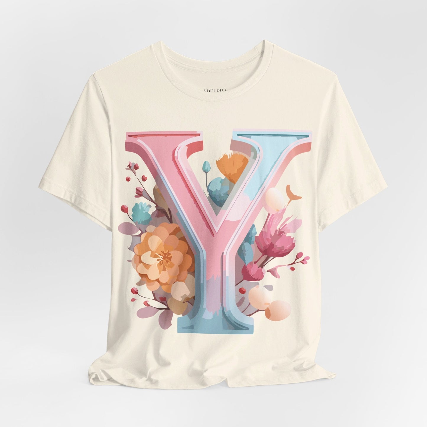 Unisex Letter Y Graphic Tee From Adelpha Vintage Inspired Artwork T Shirt For Everyday Wear
