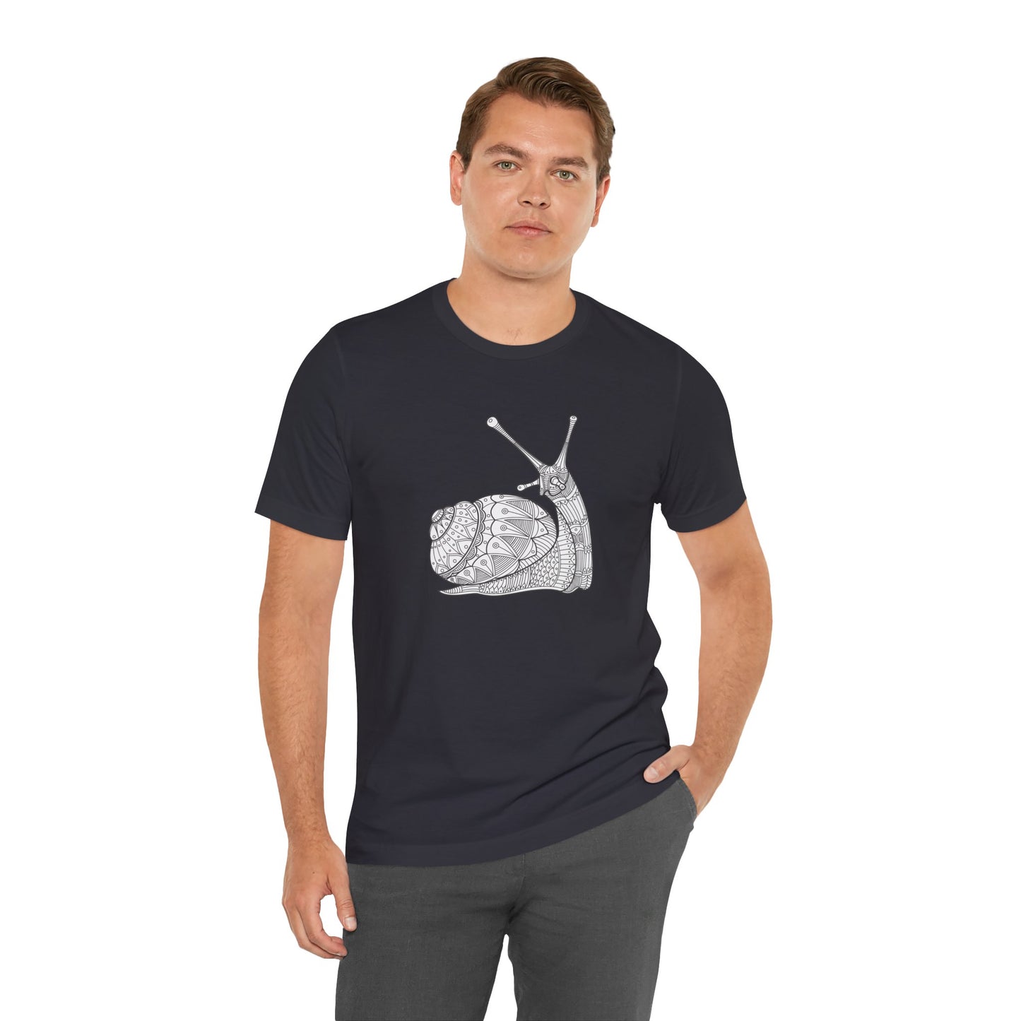 Unisex-T-Shirt mit Tier-Print 