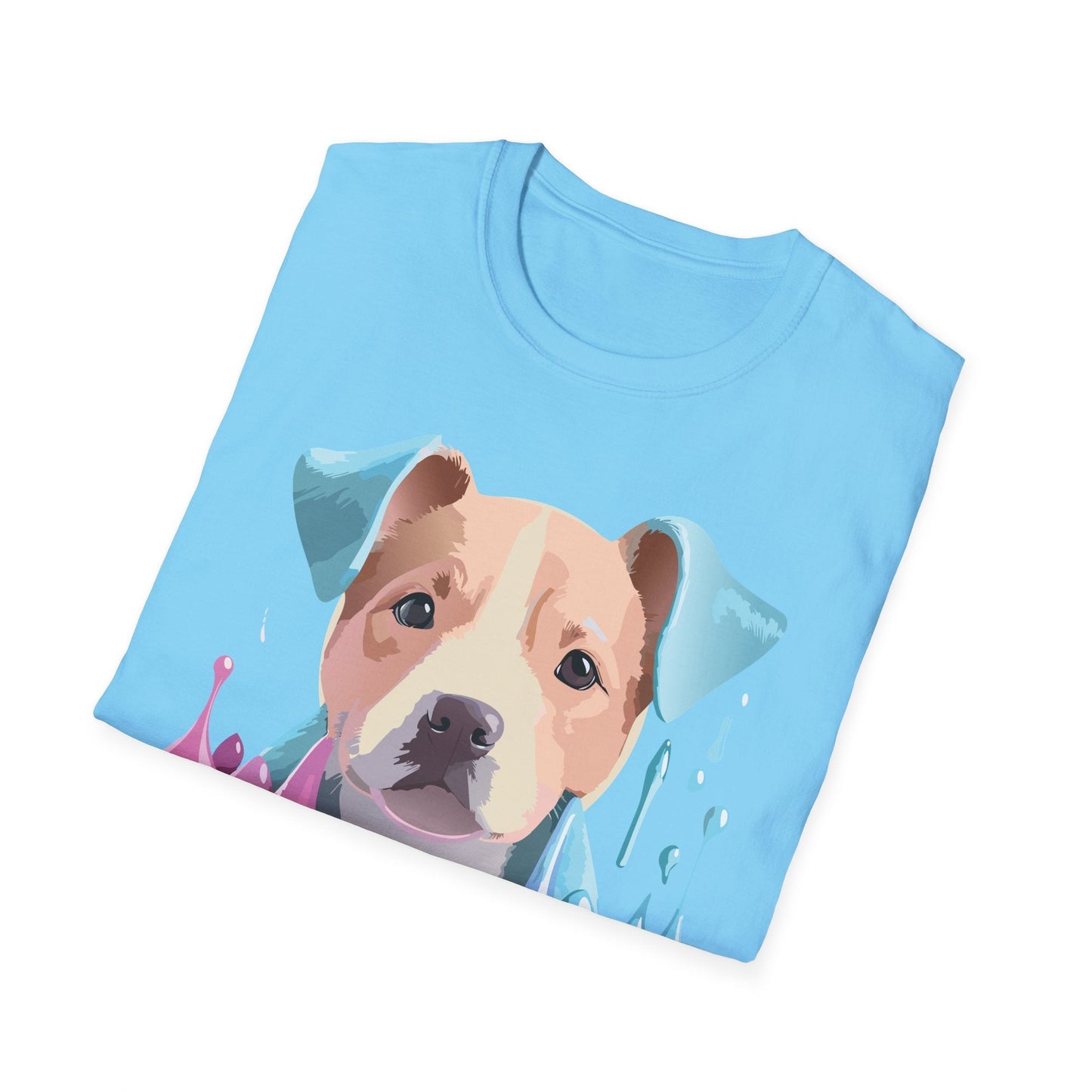 Dog Shirt Unisex Animal Tee Softstyle Gildan 64000 Cotton Tee