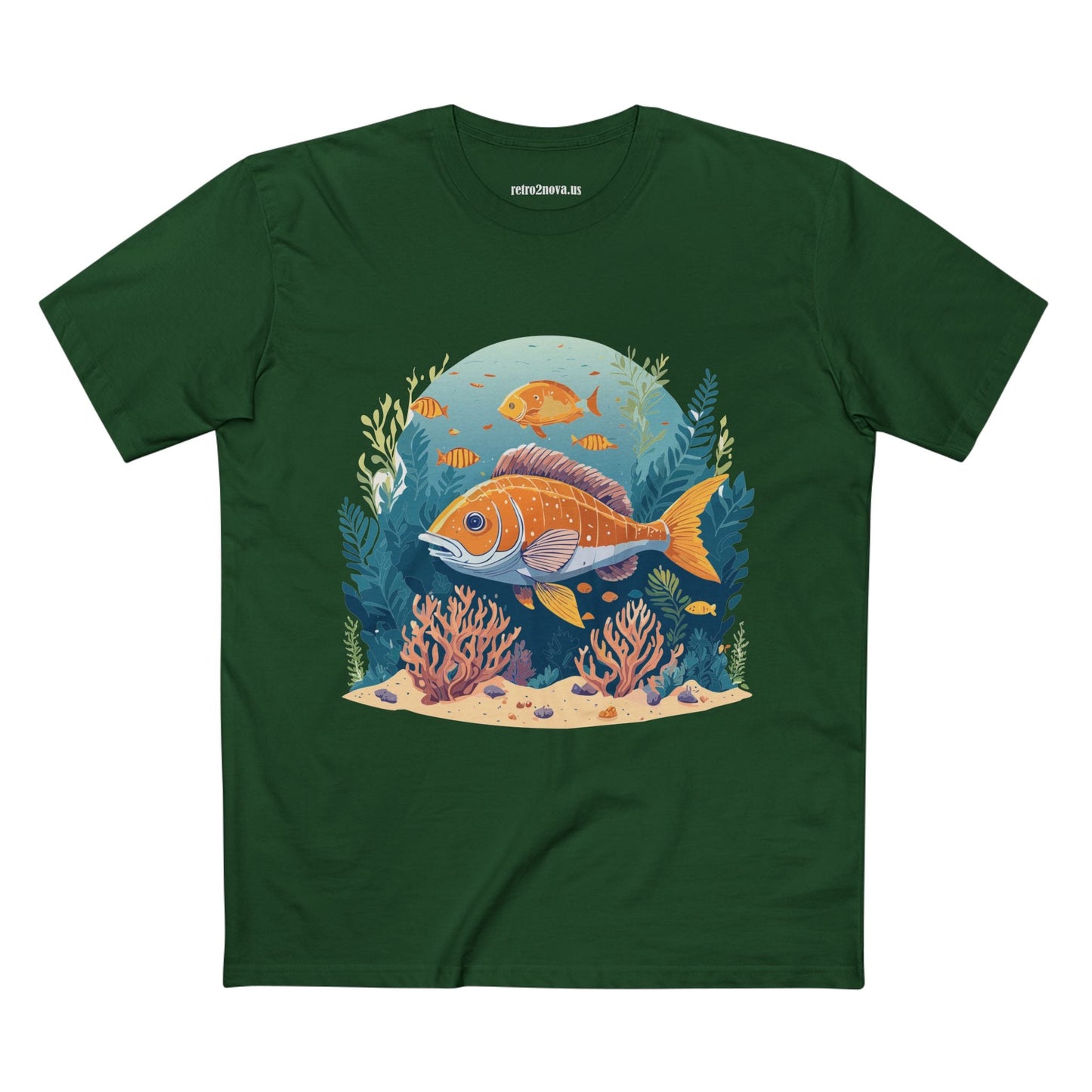 Ocean Pacific Unisex Premium Cotton Tee With Original Art Design OP 23 Retro2Nova