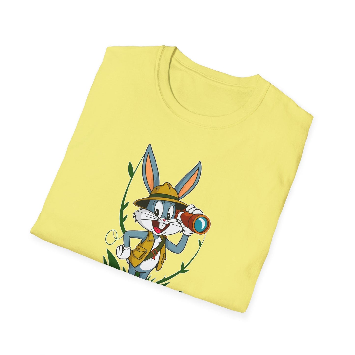 Bugs Bunny T Shirt Unisex Softstyle Gildan 64000 Cartoon Animation Graphic Tee Design